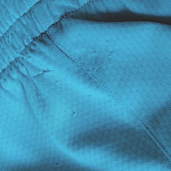Nike Dri-Fit turquoise athletic split shorts size S - Picture 9 of 10